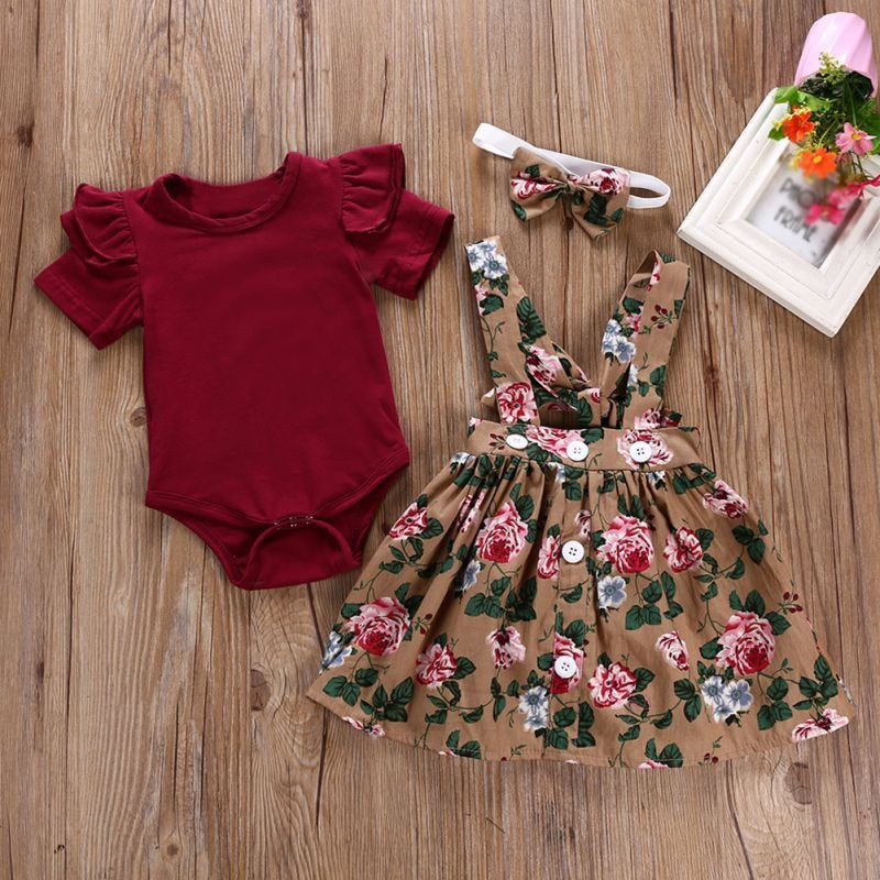 Baby Girl Clothes Set