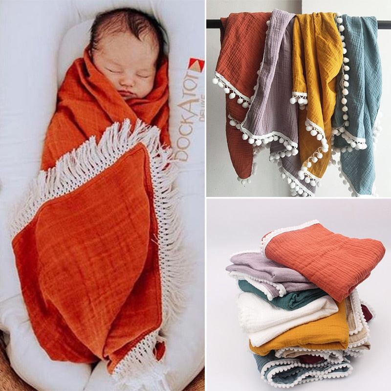 Baby Tassel Blankets